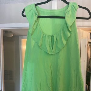 Bright Lime Green Lilly Pulitzer Top